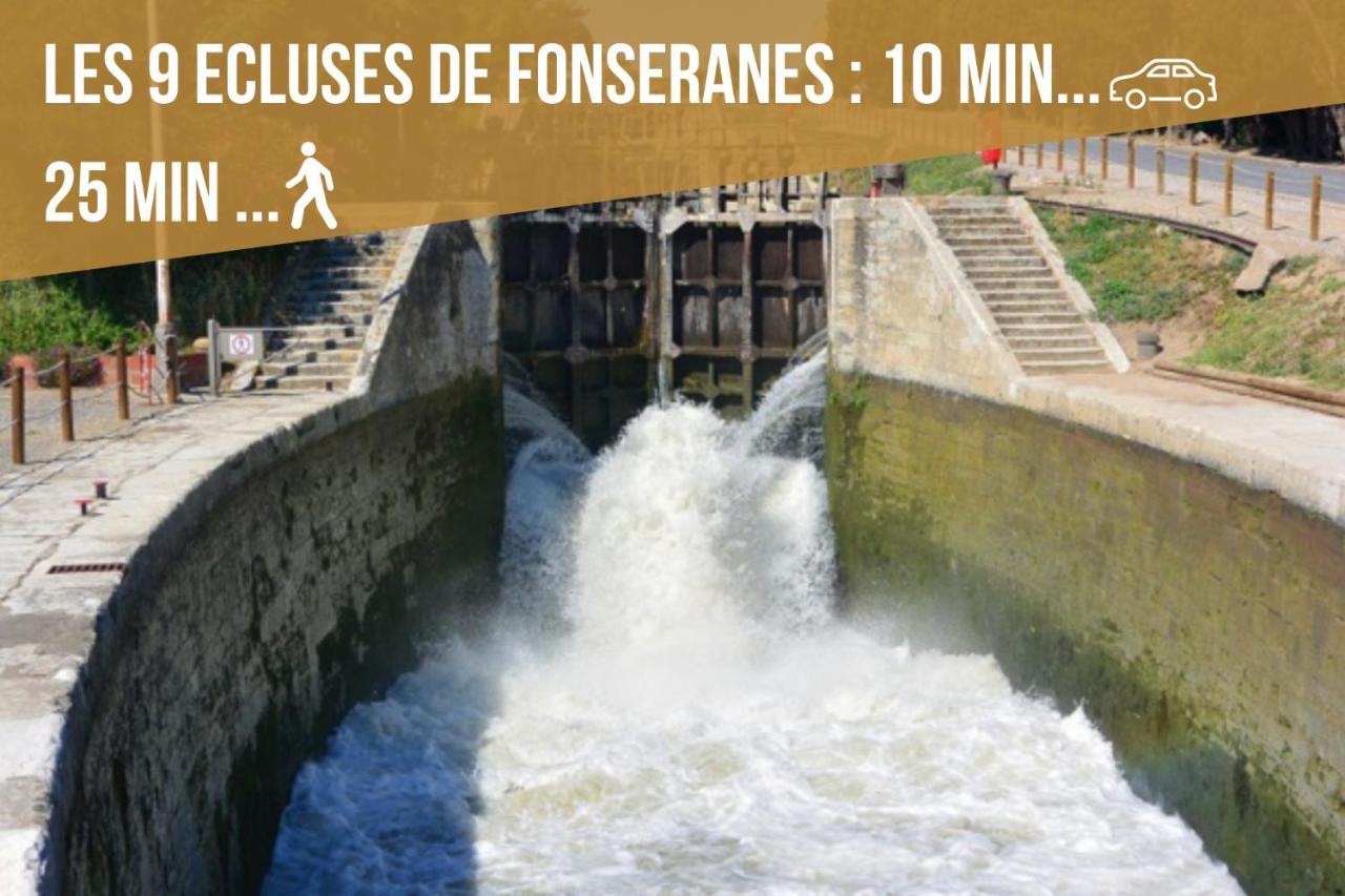 Centre Historique - Free Parking - Self Checkin - Wifi - Industriel - Sleepntripbeziers Daire Dış mekan fotoğraf